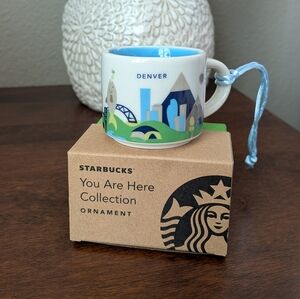 Starbucks Denver You Are Here Mug Ornament